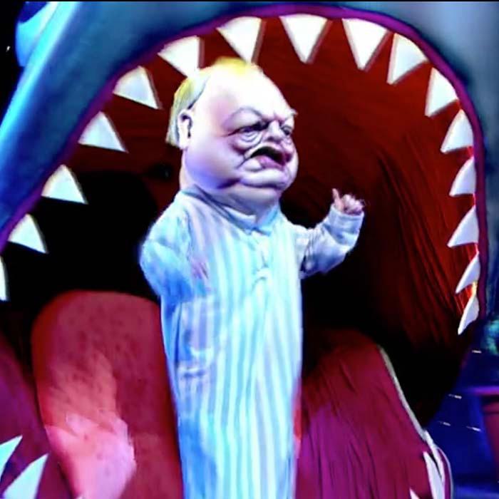 3 Itv bigheads snapper shark tv prop