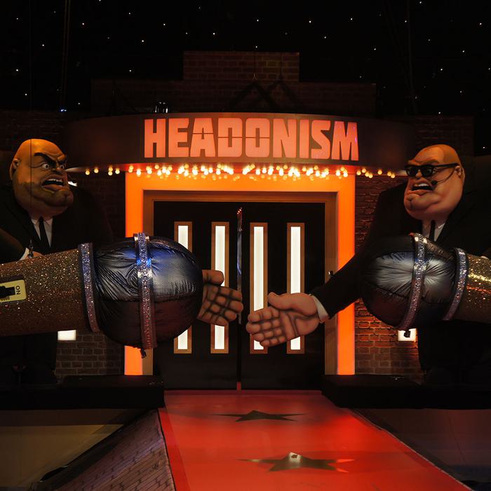 5 ITV Big Heads Bouncers Prop Makers