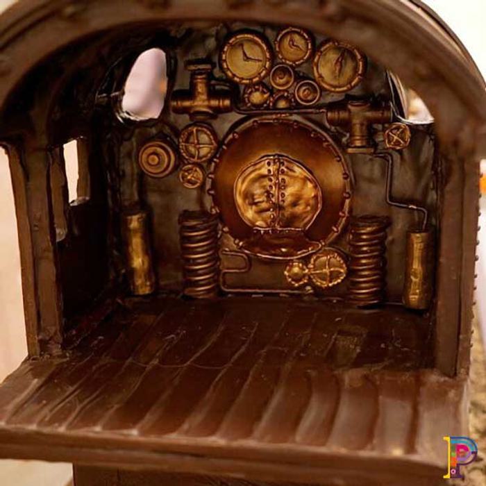 Chocolate Train Artwork Detail