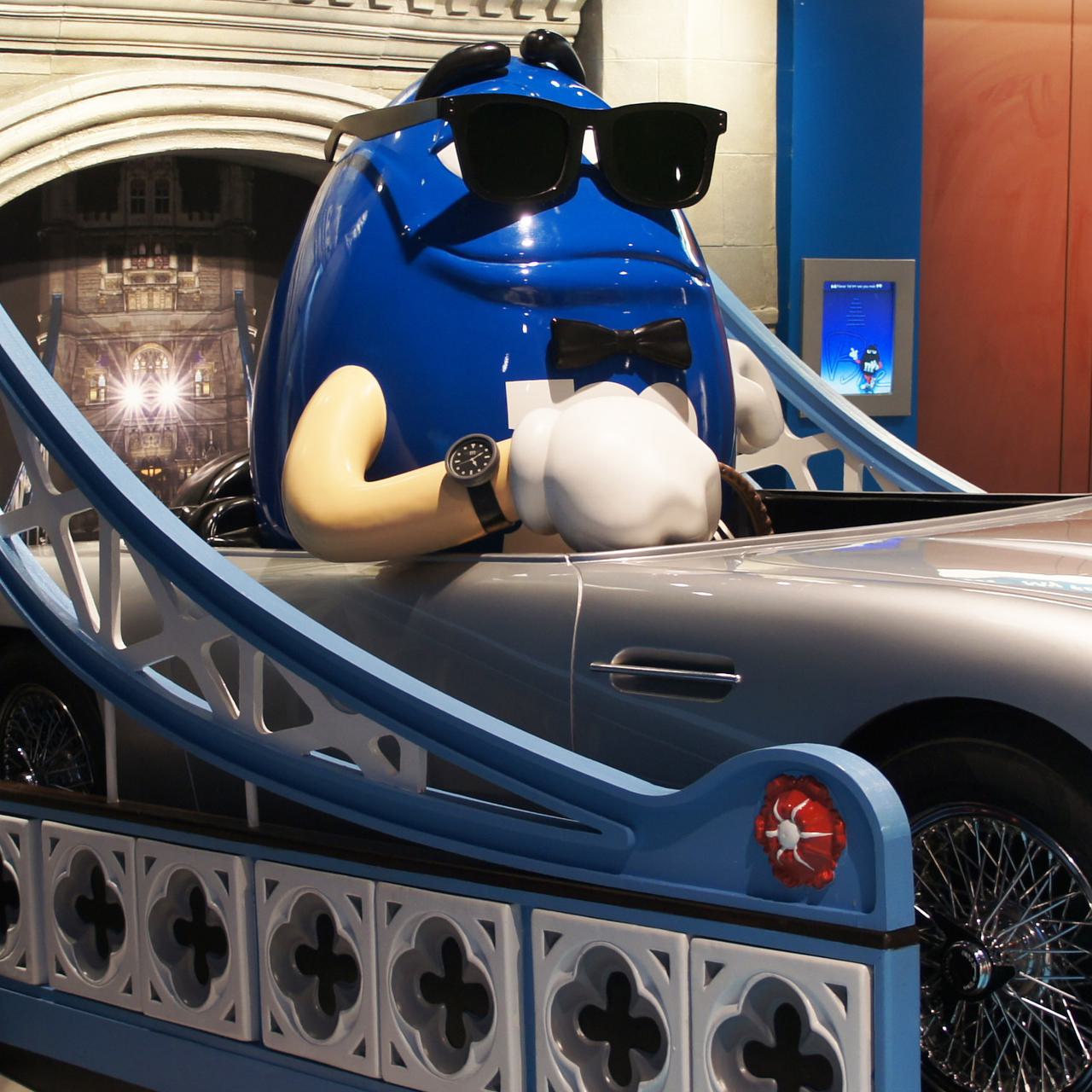 Fibreglass Sculpture of James Bond M&M Leicester Square