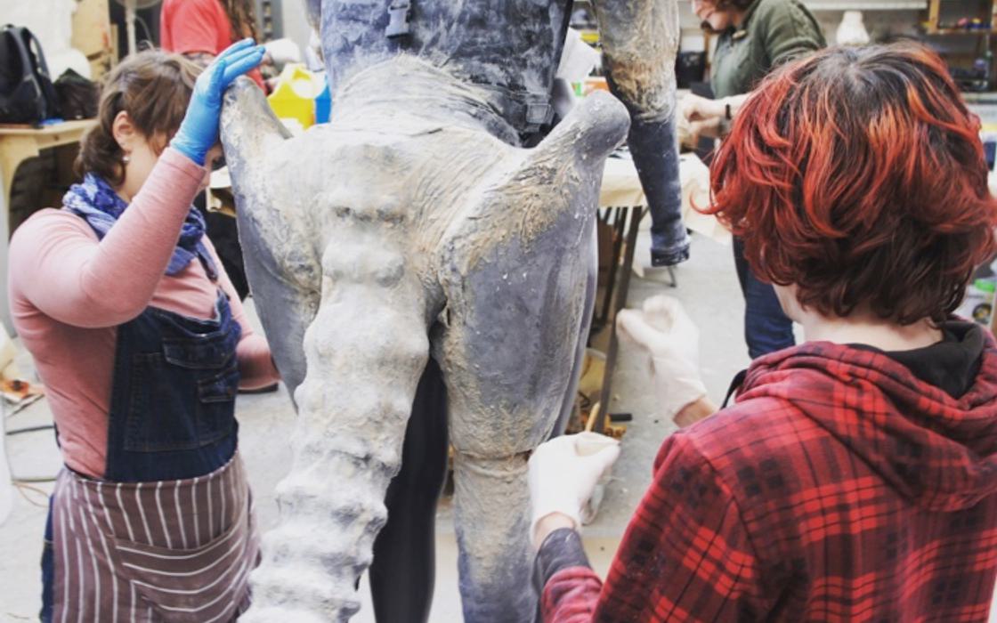 Derren Brown Thorpe Park Ghost Train costume making demon