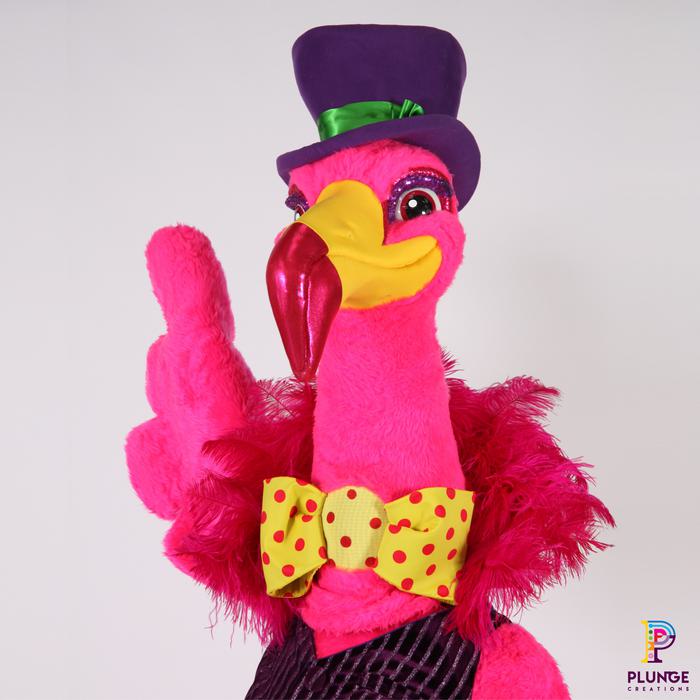 Flamingo Costume Mask