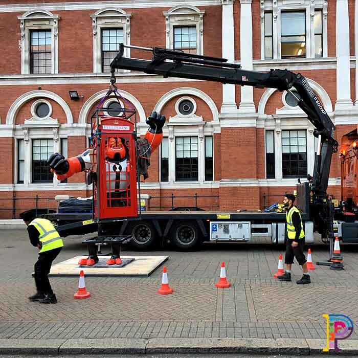 Turner Broadcasting: Ben 10 Four Arms Sculpture | Plunge Creations