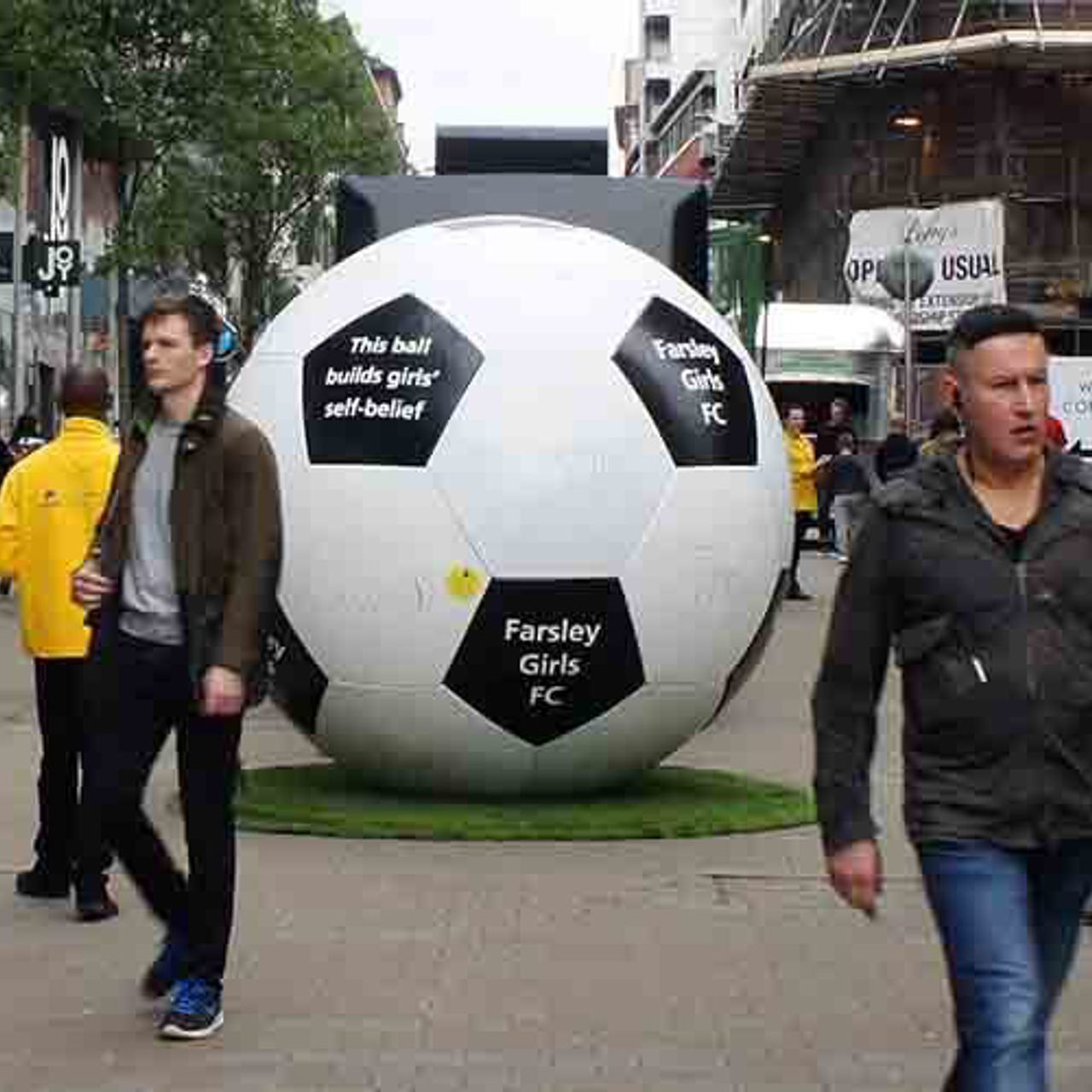 Giant Football Prop banner