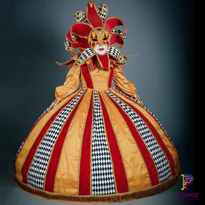 ITV Masked Singer costume Harlequin 1750 copy