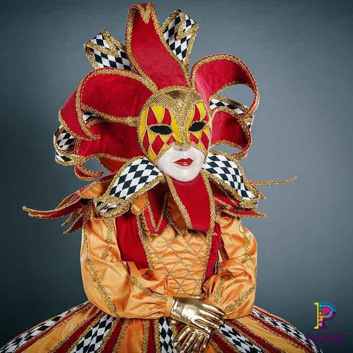 ITV Masked Singer costume Harlequin 1759 copy