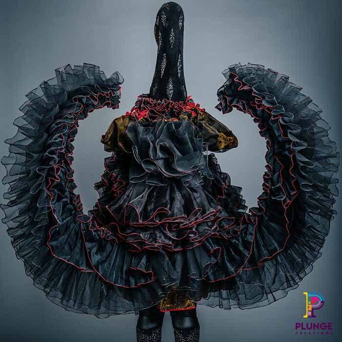 ITV Masked Singer costume Swan 1638 copy