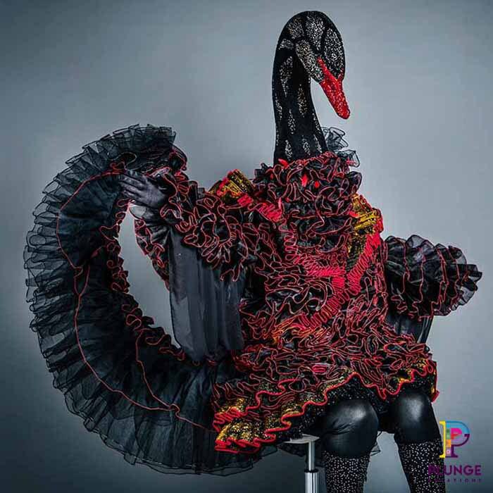 ITV Masked Singer costume Swan 1705 copy