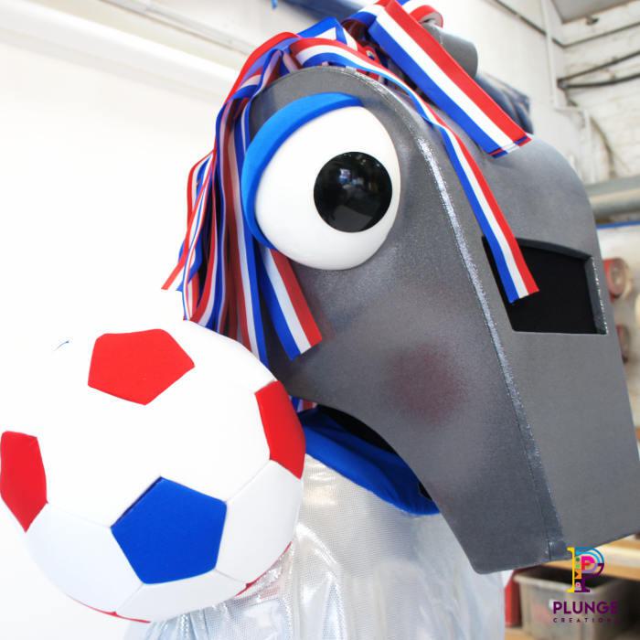 Masked Winger Soccer Aid Mascot Mask