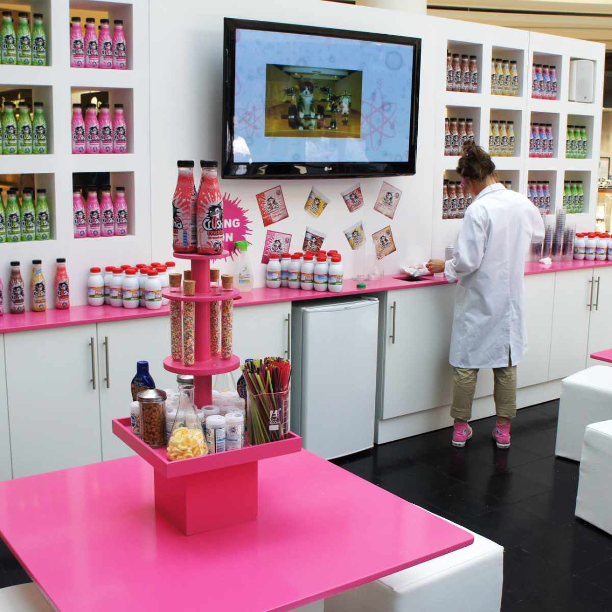 Ultimate POP Up Retail Space: Crusha’s Milkshake… | Plunge Creations