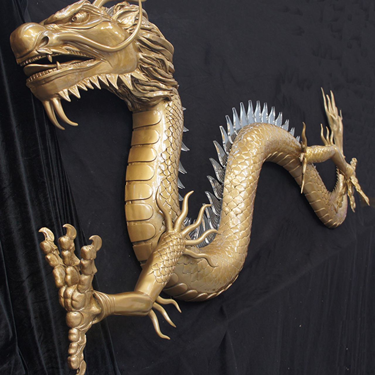 Dragon prop making