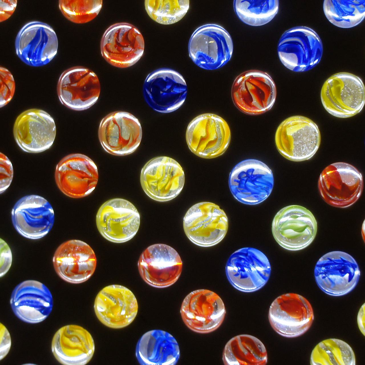 Marble Ball Mosaic Wall Art Back Lit