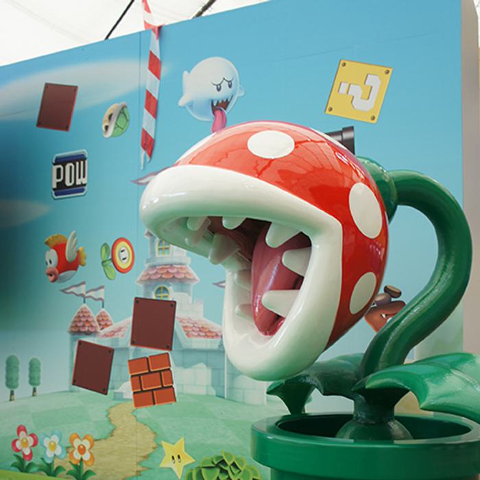 Super Mario Piranha plant corporate prop