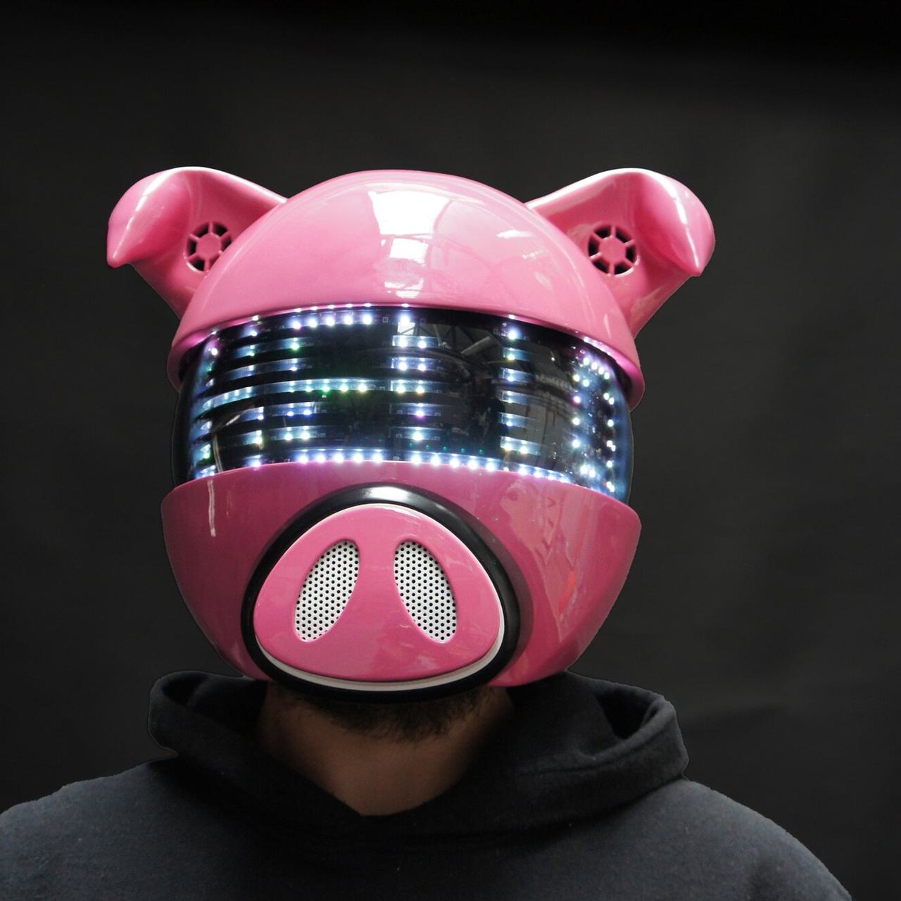 Plunge creations digital farm animals mask hello
