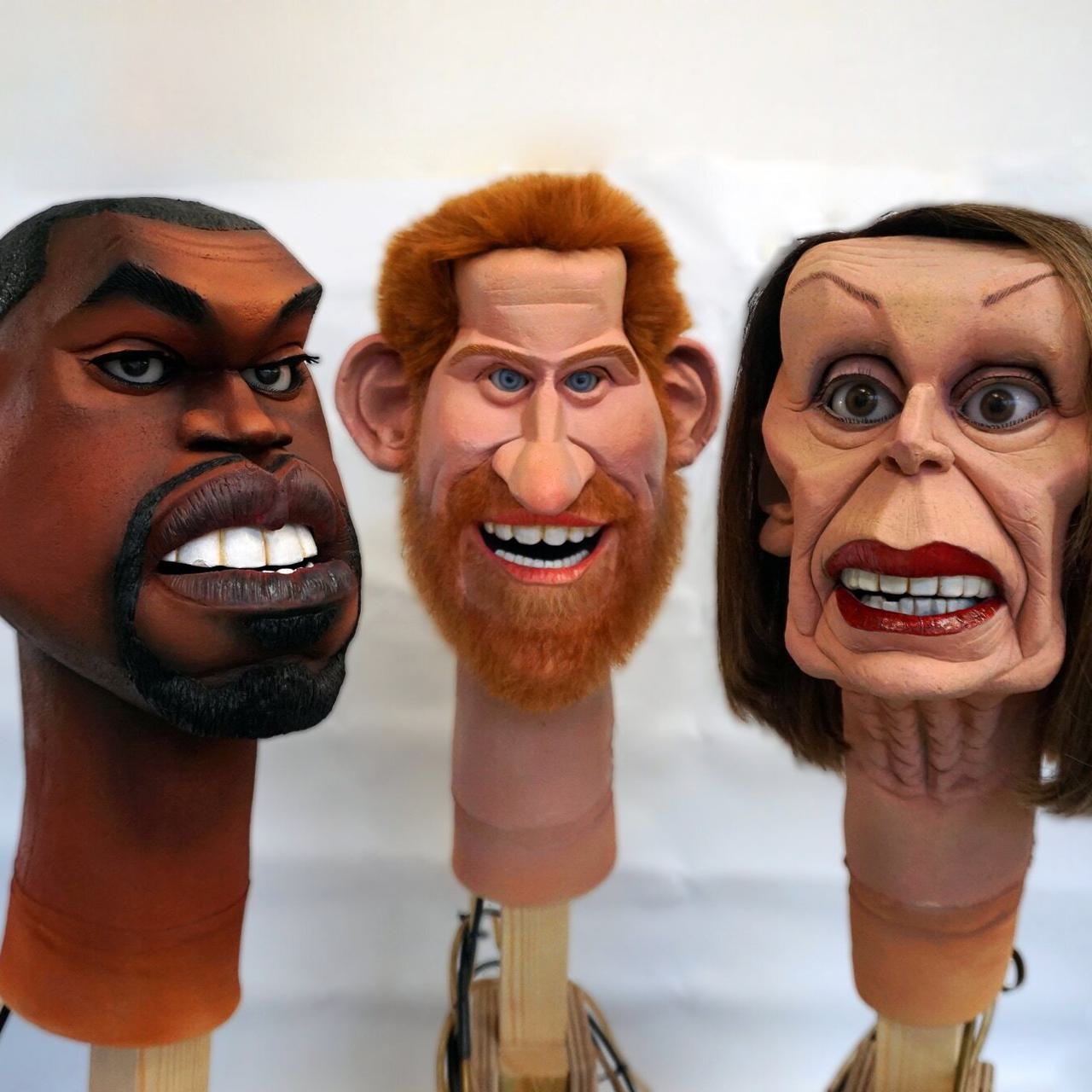 Plunge creations spitting image heads